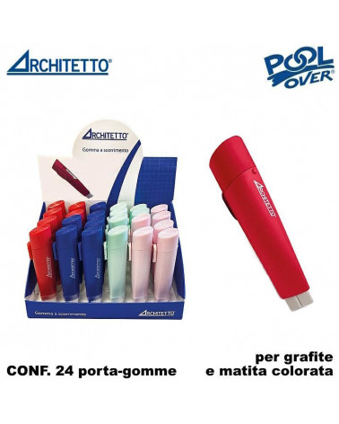 ARCHITETTO GOMMA SCORRIMENTO 24PZ.49585