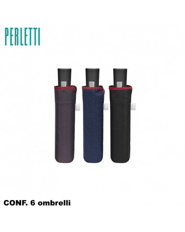 PERLETTI OMBRELLO UOMO MINI 26450 [6PZ]