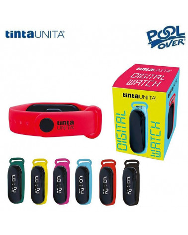 TINTA UNITA OROLOGIO DIGITALE IN SILICONE