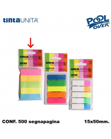TINTA UNITA INDEX MEMO DESK 15X50 NEON 99598