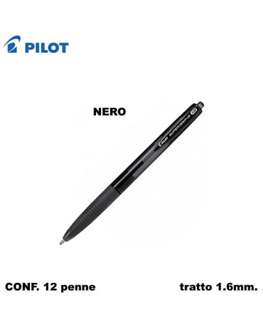 PILOT SFERA SUPERGRIP-G  NERO XB-SCATTO [12PZ]