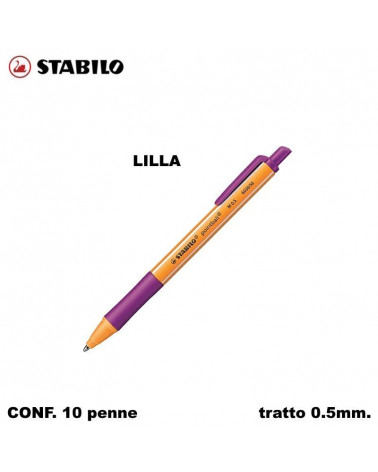 STABILO SFERA POINTBALL LILLA [10PZ]