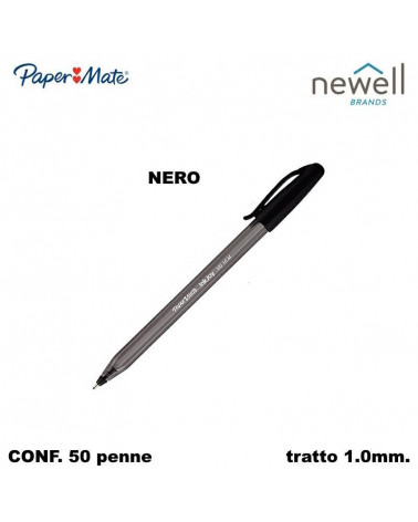 PAPER MATE SFERA INKJOY 100 CAP  NERO [50PZ]