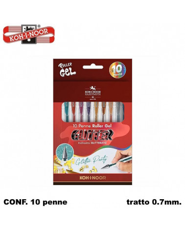 KIN SFERA GEL GLITTER 10Col.