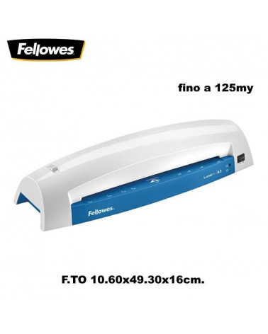 FELLOWES PLASTIFICATRICE A3 LUNAR+