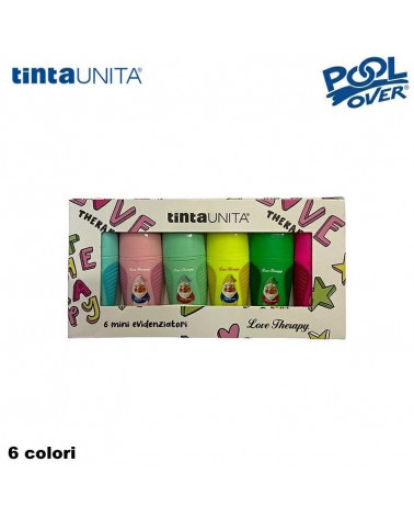 TINTA UNITA LOVE THERAPY EVIDENZIATORE MINI 6col.50934
