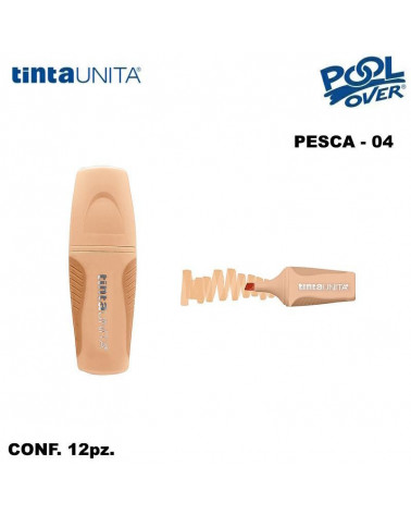 TINTA UNITA MINI EVIDENZIATORE PALETTE PESCA 04 12PZ.