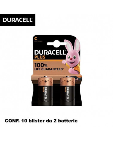 DURACELL 1/2 TORCIA X2PZ. BATTERIE [10BL]