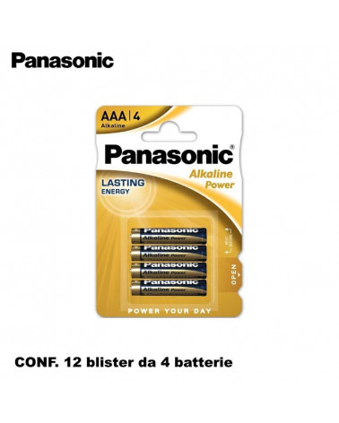 PANASONIC MINI STILO X4PZ.BATTERIE [12BL]