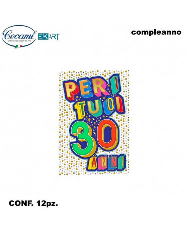 CECAMI BIGLIETTI I MIGLIORI ANNI 30 FA00179BC [12PZ]