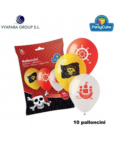 PALLONCINI KIT PIRATA MEDIUM