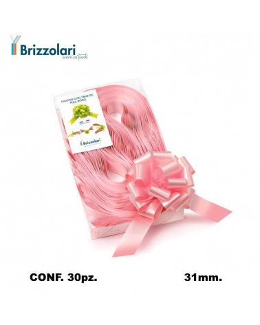 BRIZZOLARI COCCARDA STRAPPO MM31 30PZ. ROSA 05