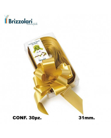 BRIZZOLARI COCCARDA STRAPPO MM31 30PZ. ORO 03