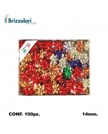 BRIZZOLARI COCCARDA 3170 MM14 100PZ. MEDIA ASSORTITO 00-METAL