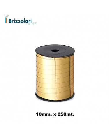 BRIZZOLARI ROCCHETTO 250MT.LUCIDO ORO 03-NASTRO