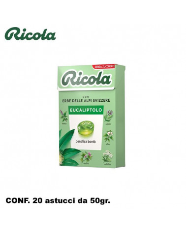 RICOLA EUCALIPTOLO 20pz.