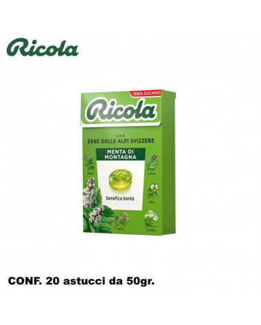 RICOLA MENTA DI MONTAGNA 20pz.