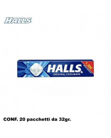 HALL'S BLU EUCALIPTO 32gr.20pz.