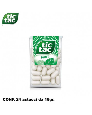 TIC TAC FERRERO MENTA 18gr.24pz.