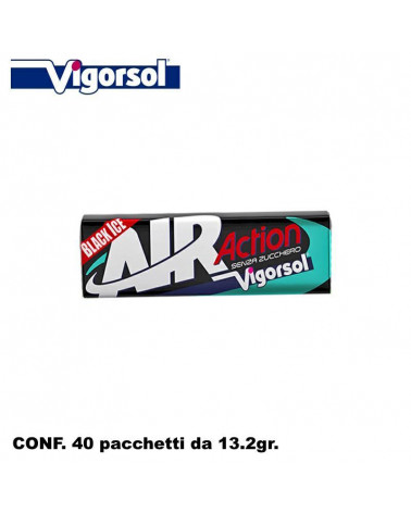 VIGORSOL AIR BLACK S/Z 40pz.