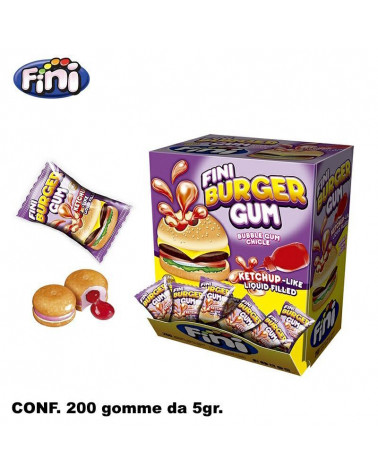 FINI GUM BURGER 5gr.200pz.