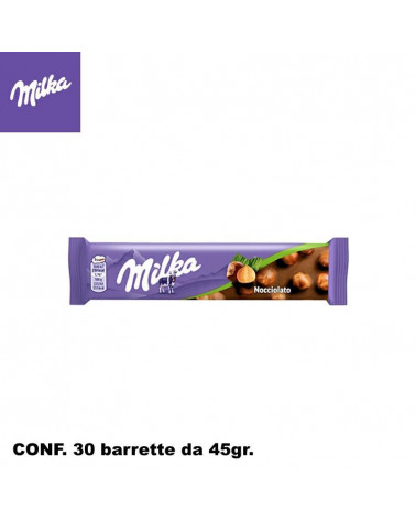 MILKA BARRETTA NOCCIOLE 45gr.30pz.