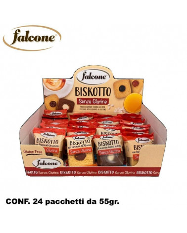 BISKOTTO GLUTENFREE 55gr.24pz.