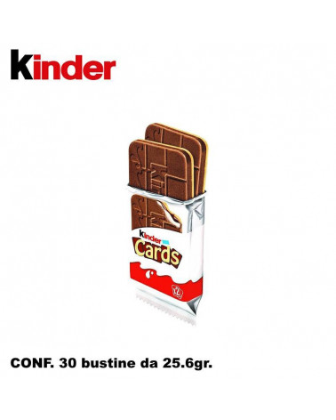KINDER CARDS 25.6gr.30pz.