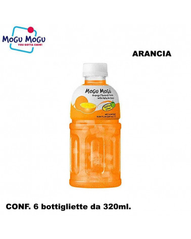 MOGU MOGU SUCCO DI FRUTTA ARANCIA 320ml.6pz.