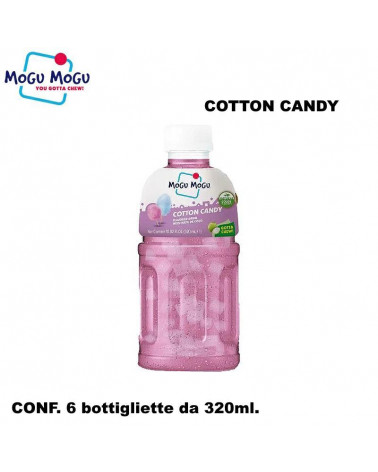 MOGU MOGU SUCCO DI FRUTTA COTTON CANDY 320ml.6pz.