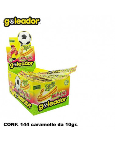 GOLEADOR DRIBBLING LIMONE E FRAGOLA SOUR 144pz.