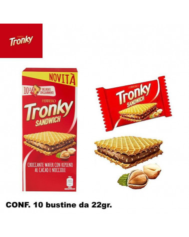 TRONKY SANDWICH 22gr.10pz.