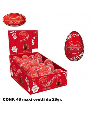 LINDT MAXI OVETTI LINDOR 28gr.48pz.
