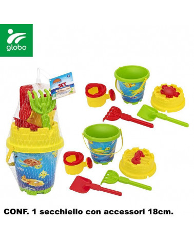 GLOBO SECCHIELLO C/ACCESSORI 18CM 42366