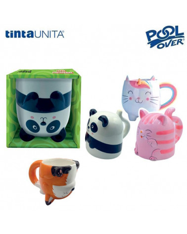 TINTA UNITA ZOO TAZZA PORTAPENNE CERAMICA