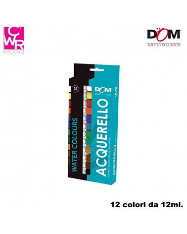 CWR ACQUERELLI 12col.12ml.