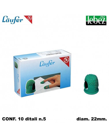 LEBEZ DITALE GOMMA LAUFER N.5 [10PZ]