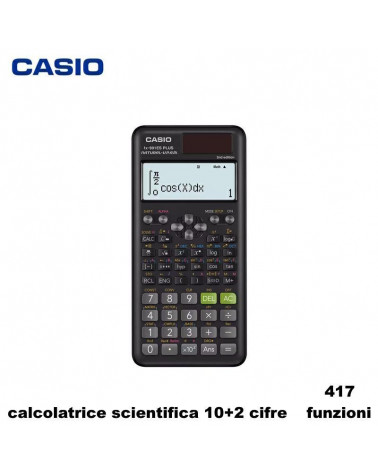 CASIO CALCOLATRICE SCIENTIFICA FX991ESPLUS 10+2 CIFRE 417 FUNZIONI