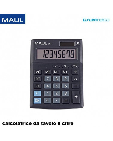 MAUL CALCOLATRICE DA TAVOLO MC8
