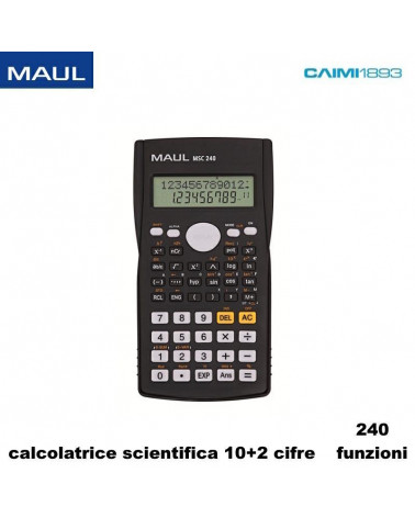 MAUL CALCOLATRICE SCIENTIFICA MSC240