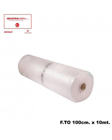 BREFIOCART ROTOLO A BOLLE D'ARIA ALTEZZA 1mt. x 10mt. PLURIBALL