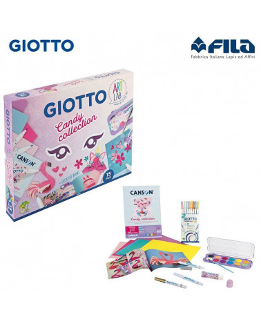 GIOTTO ART LAB FLUO CANDY COLLECTION 582400