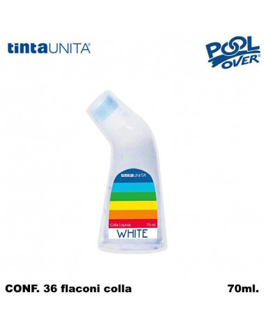 TINTA UNITA COLLA LIQUIDA CON SPUGNETTA 70ML.43504 [36PZ]