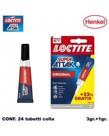 ATTAK COLLA 3gr.+33% GRATIS 24PZ.