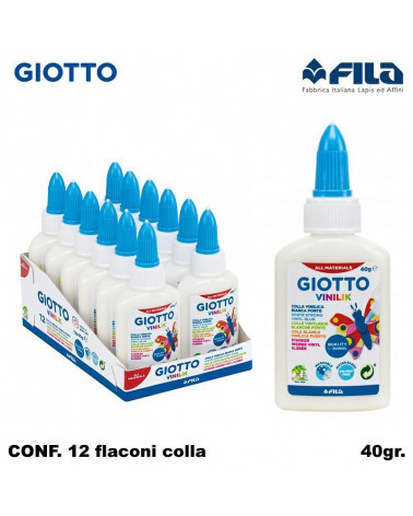 GIOTTO COLLA VINILIK 40GR.[12PZ]