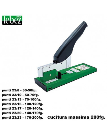 LEBEZ CUCITRICE ALTI SPESSORI 200fg.LEBEZ 7777