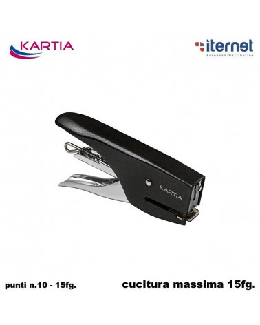 ITERNET CUCITRICE PINZA MINI PUNTO 10 CON PUNTI NERO