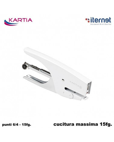ITERNET CUCITRICE PINZA KARTIA 8 BIANCO