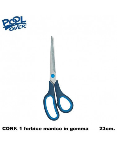POOL OVER FORBICE ACCIAIO 23CM. MANICO PLASTICA 95995