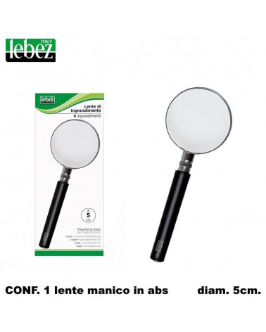 LEBEZ LENTE INGRANDIMENTO 5CM.